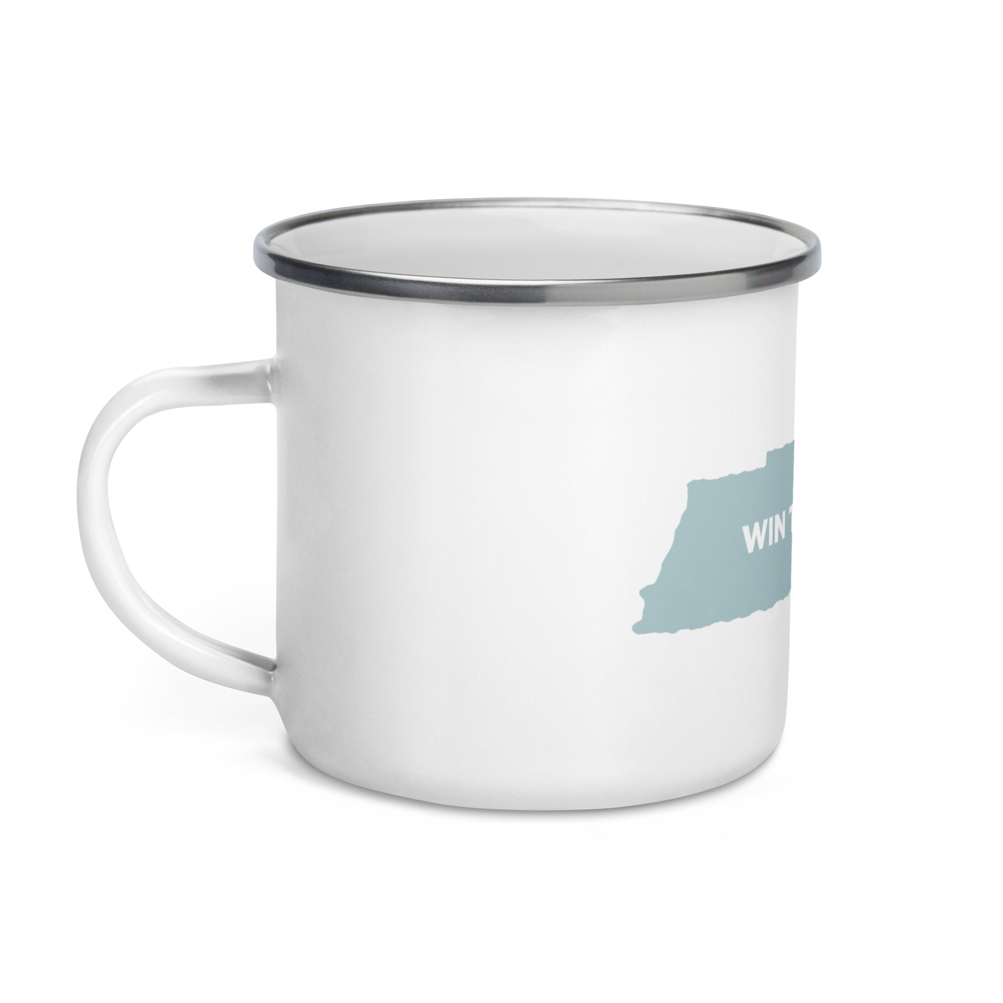 Win The 1% Enamel Mug