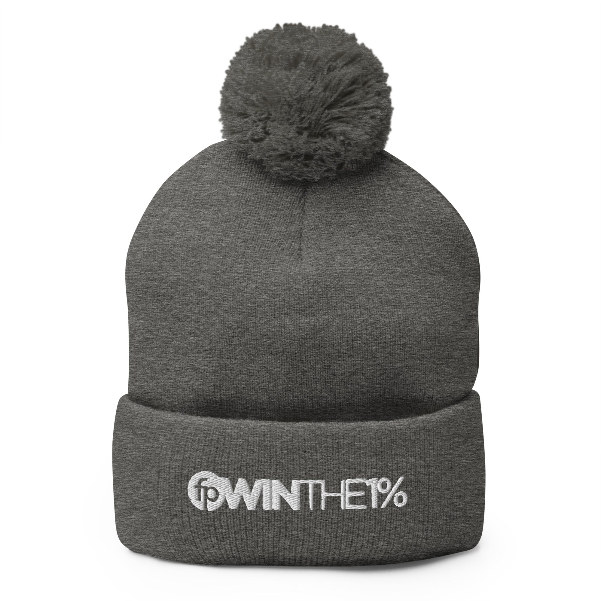 Win The 1% Pom-Pom Beanie