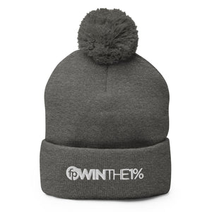 Win The 1% Pom-Pom Beanie