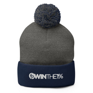 Win The 1% Pom-Pom Beanie