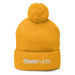 Load image into Gallery viewer, Win The 1% Pom-Pom Beanie
