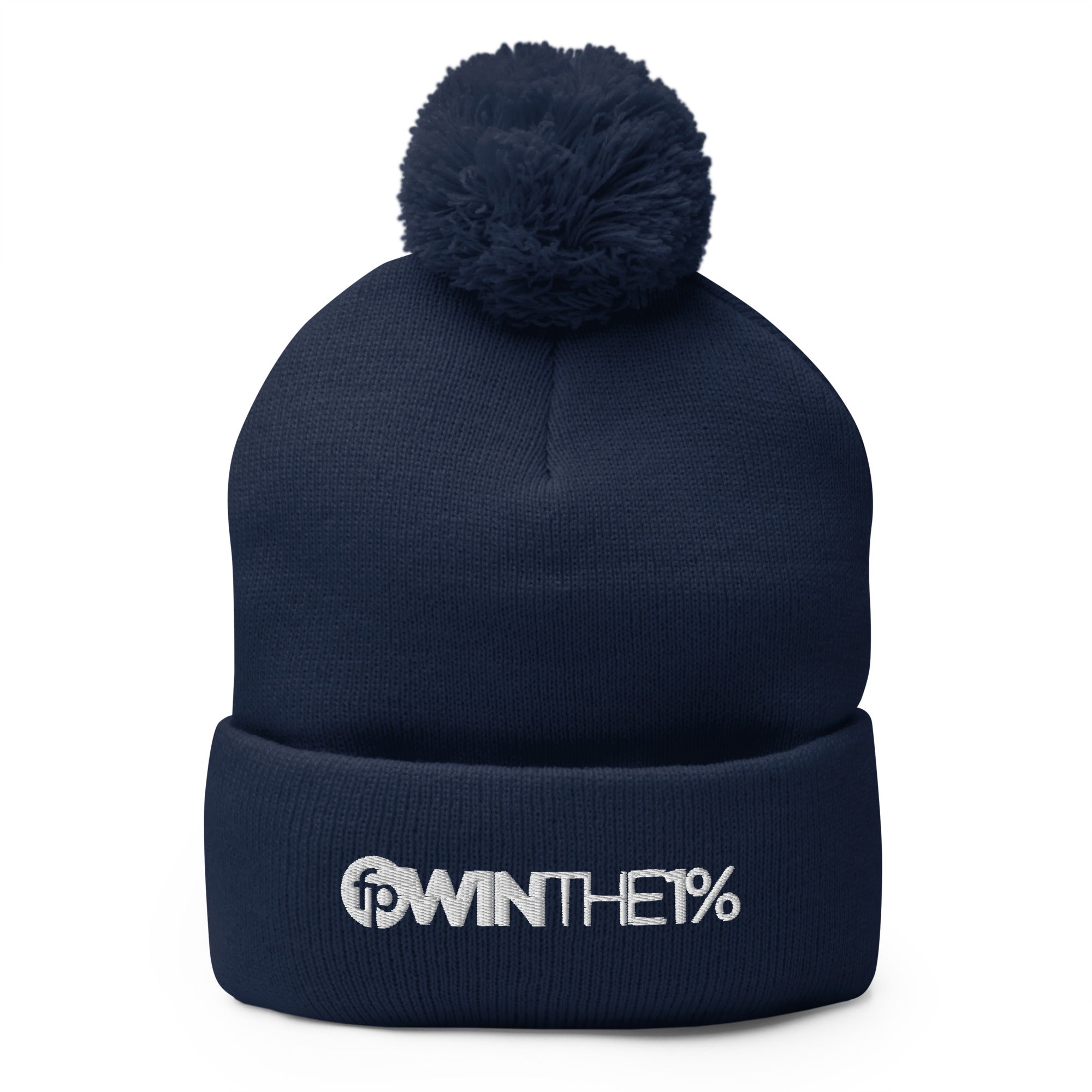Win The 1% Pom-Pom Beanie