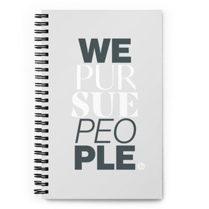 We Pursue People Spiral notebook