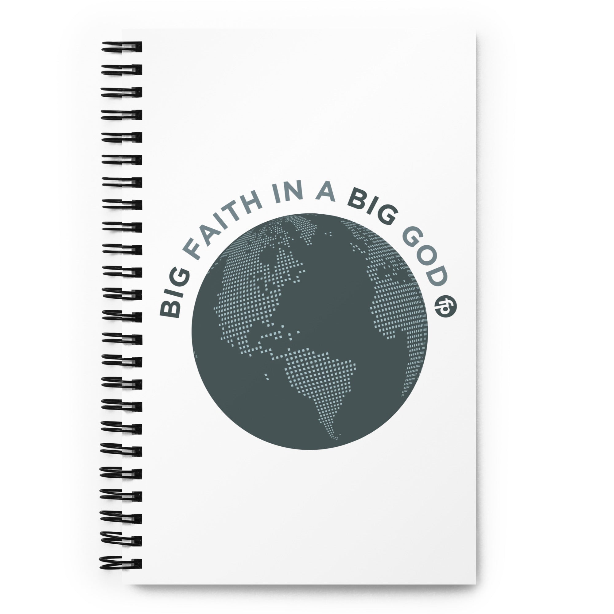 Big Faith Spiral notebook