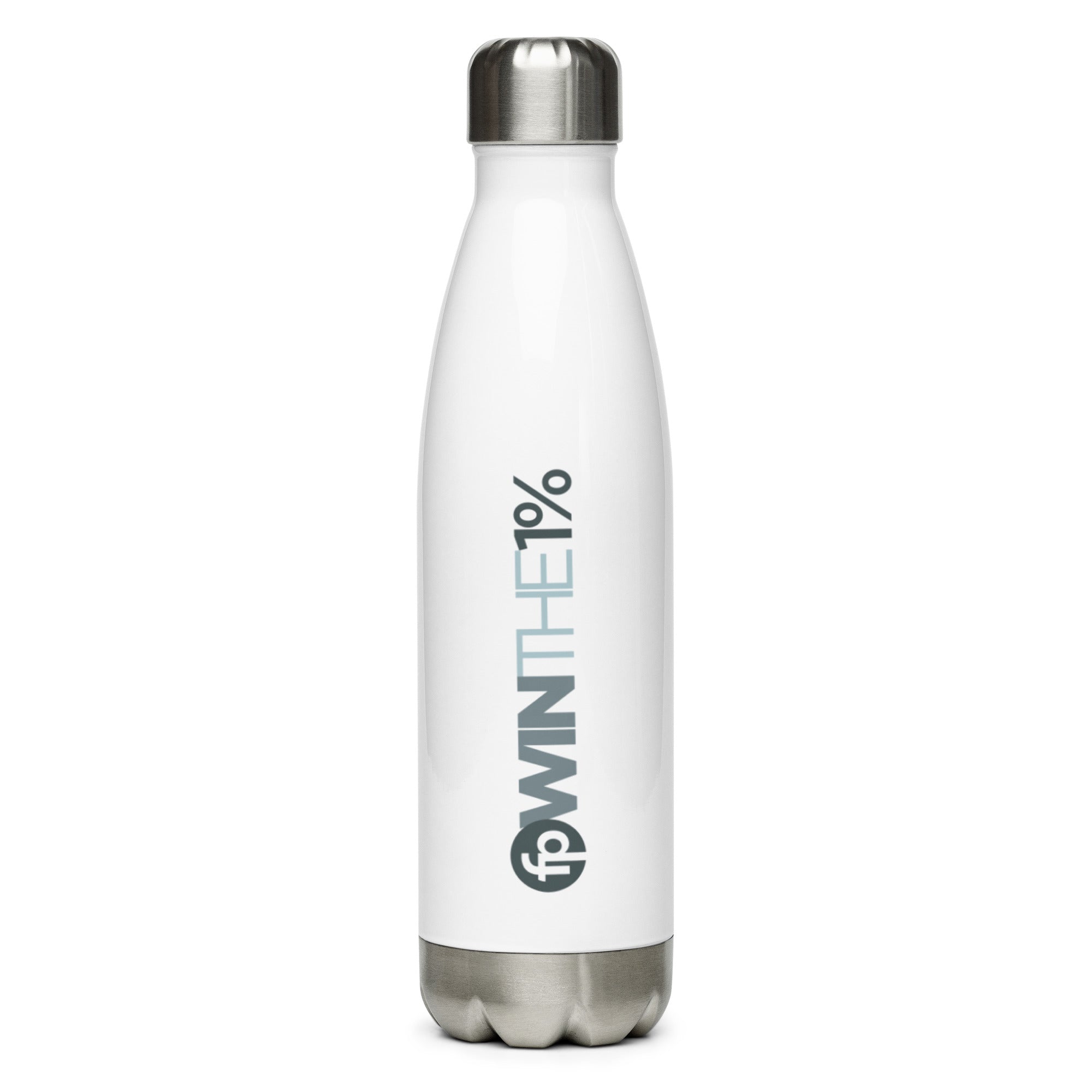 Win the 1% Stainless Steel Water Bottle