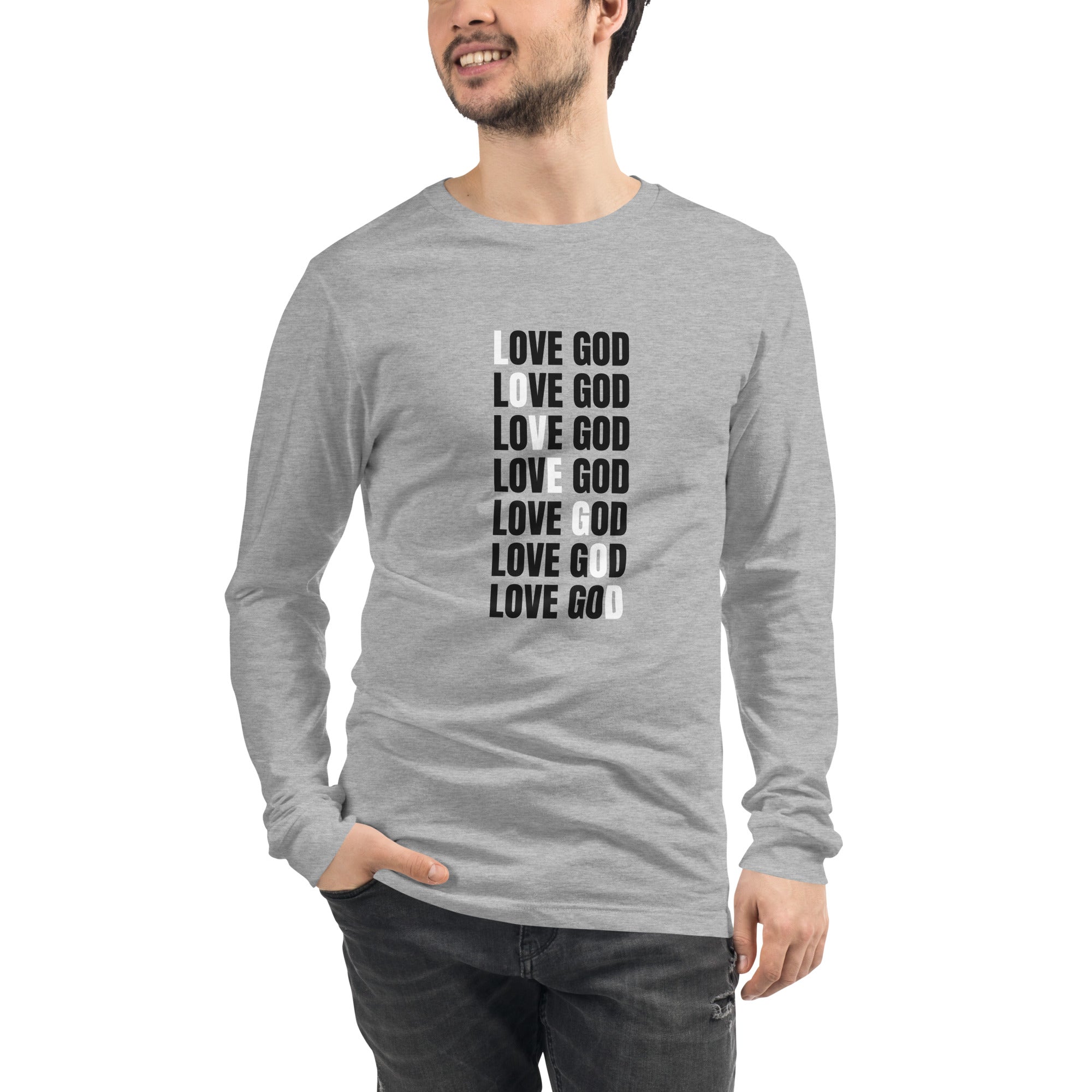 Unisex Love God Long Sleeve Tee