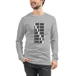 Load image into Gallery viewer, Unisex Love God Long Sleeve Tee
