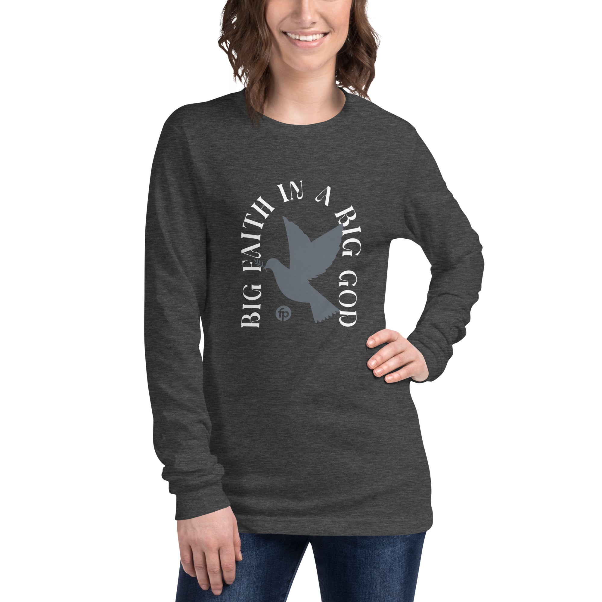 Unisex Big Faith Long Sleeve Tee