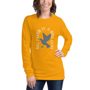 Unisex Big Faith Long Sleeve Tee