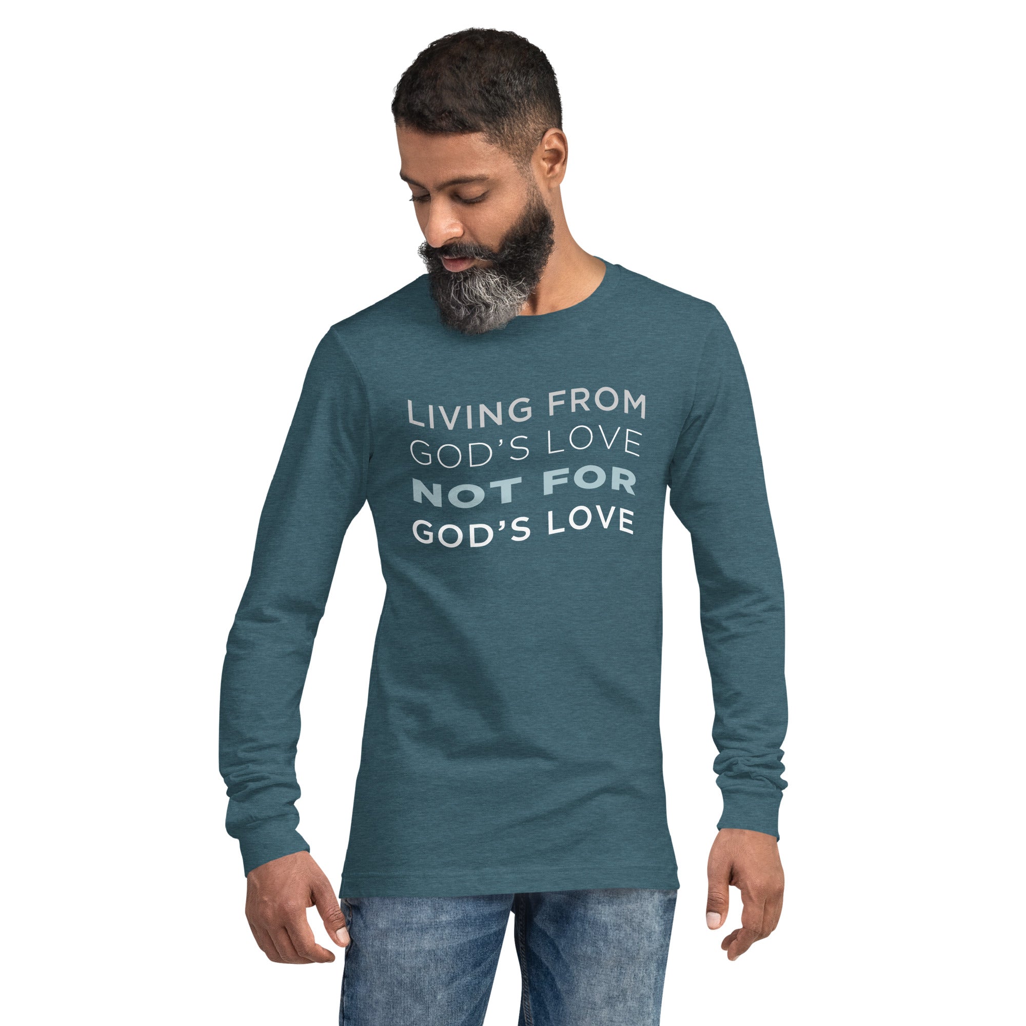 Living From God's Love Unisex Long Sleeve Tee