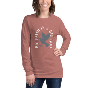 Unisex Big Faith Long Sleeve Tee