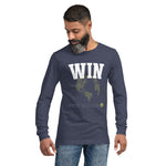 Load image into Gallery viewer, Win The World Unisex Long Sleeve Tee
