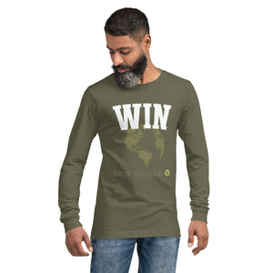 Win The World Unisex Long Sleeve Tee