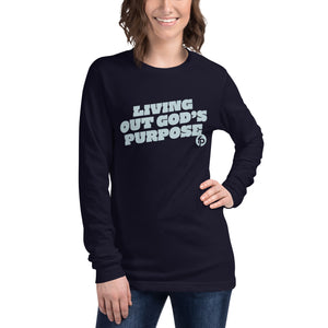 Unisex Discover Purpose Long Sleeve Tee