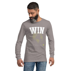 Win The World Unisex Long Sleeve Tee