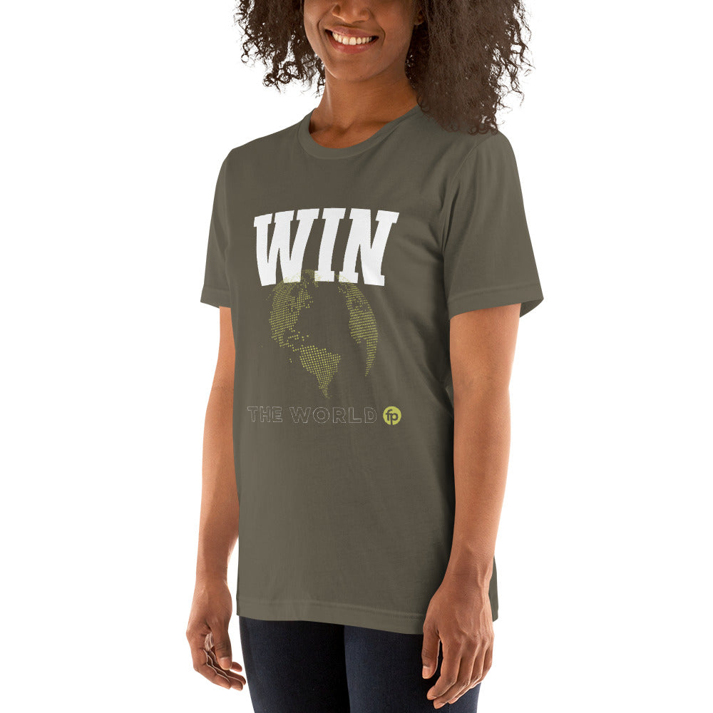 Win The World Unisex t-shirt