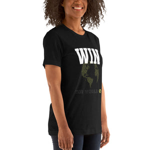 Win The World Unisex t-shirt