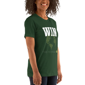 Win The World Unisex t-shirt