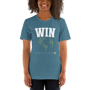 Win The World Unisex t-shirt