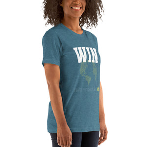 Win The World Unisex t-shirt