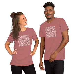 "I Will Praise" Short-Sleeve Unisex T-Shirt