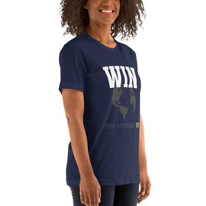 Win The World Unisex t-shirt