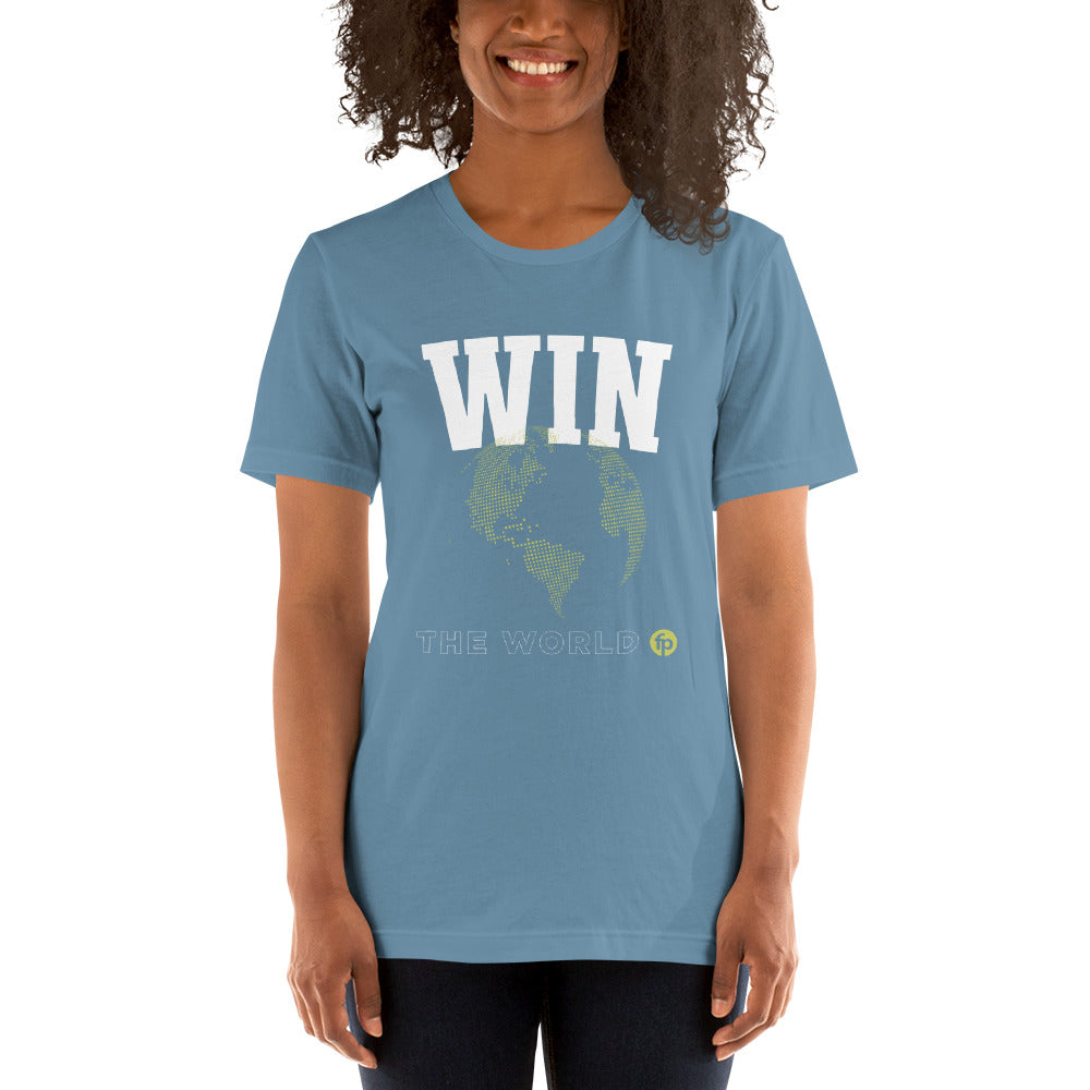 Win The World Unisex t-shirt