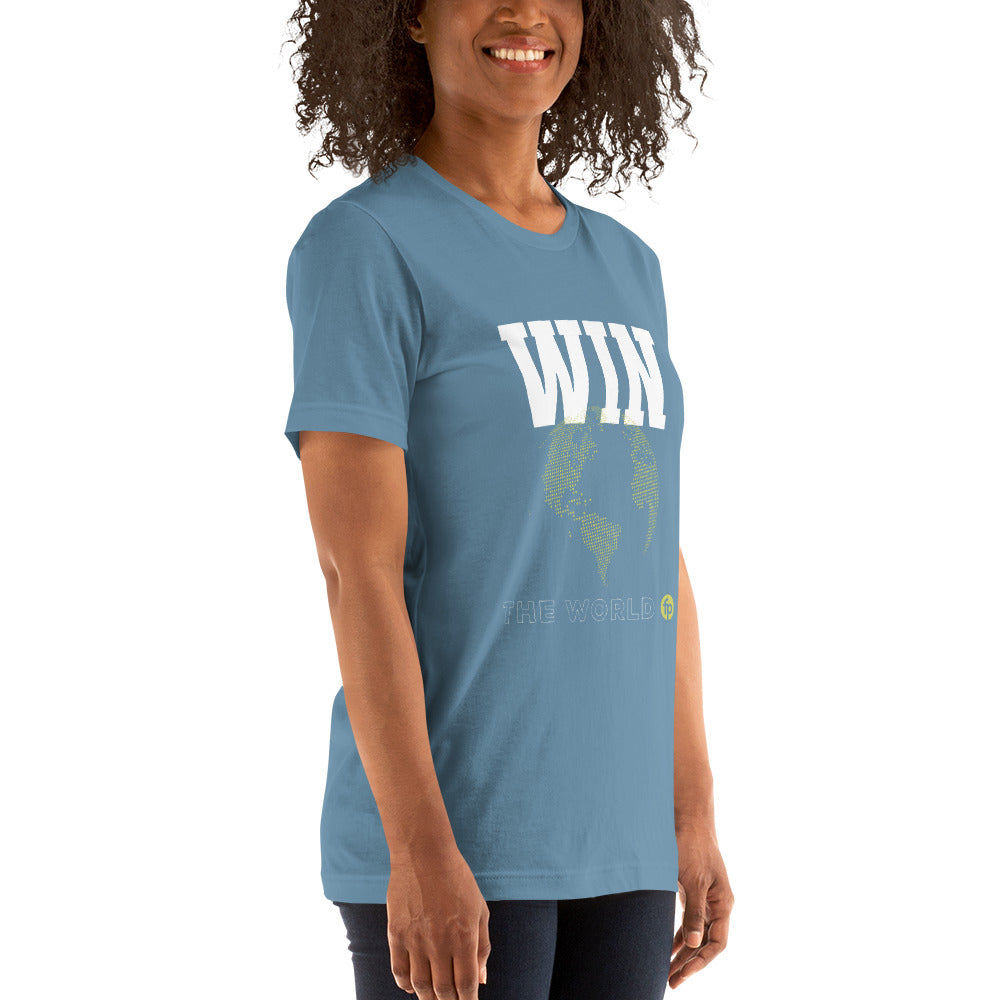 Win The World Unisex t-shirt